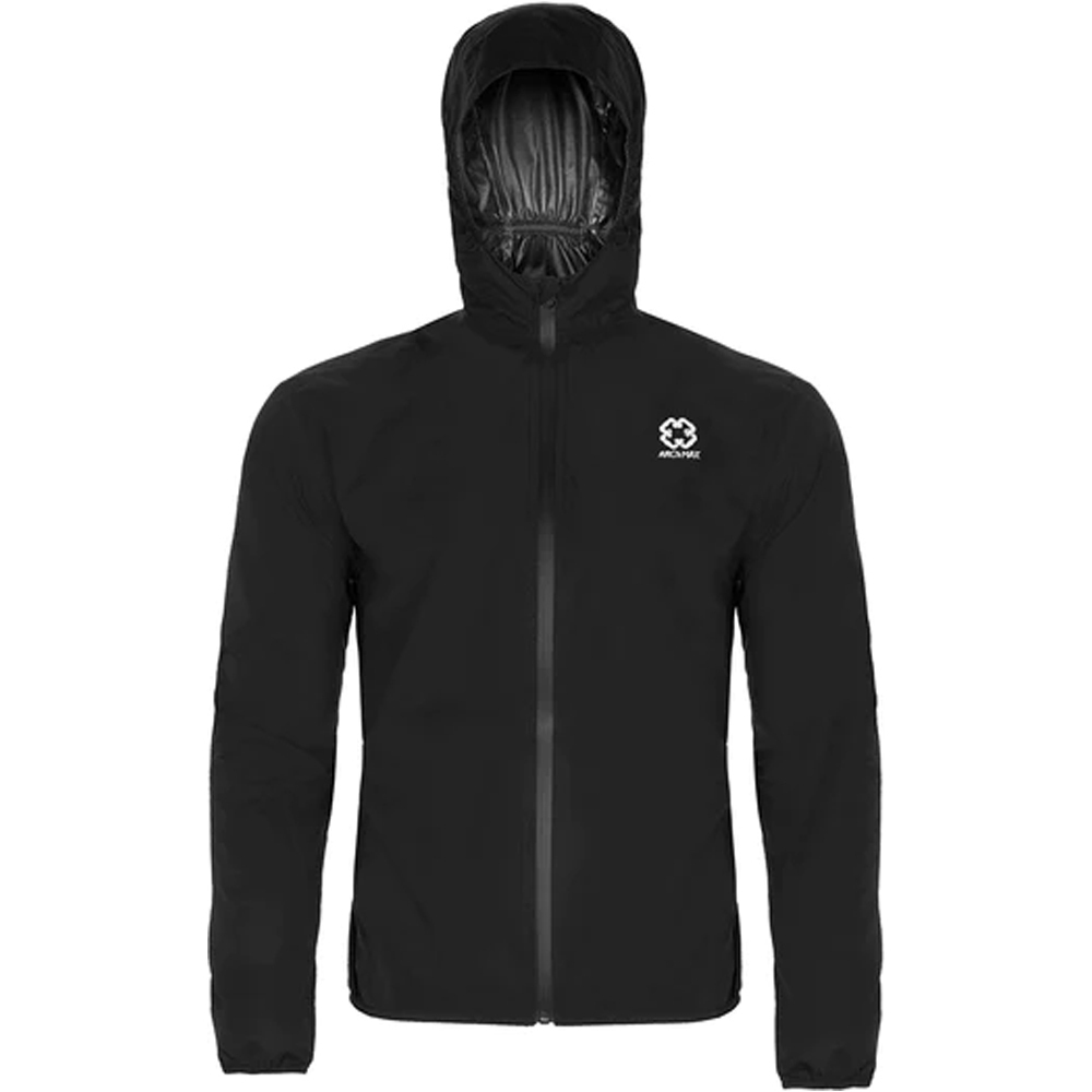 Waterproof jacket man chaqueta impermeable hombre Negro