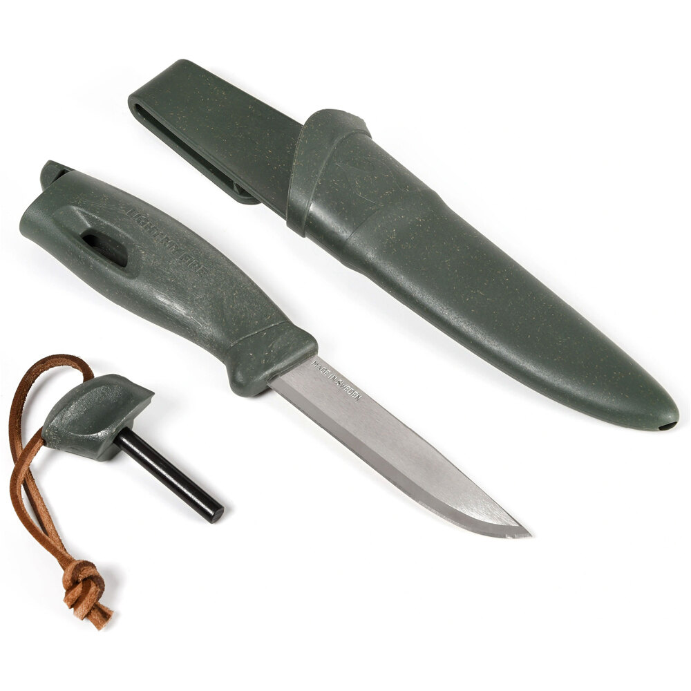 Swedish fireknife bio 2in1 multiusos Verde (UNICA)