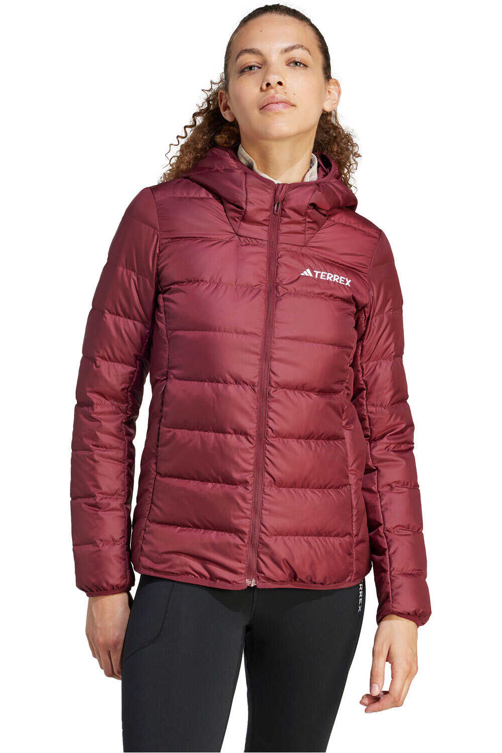 Terrex multi light down chaqueta outdoor mujer Granate (XS)