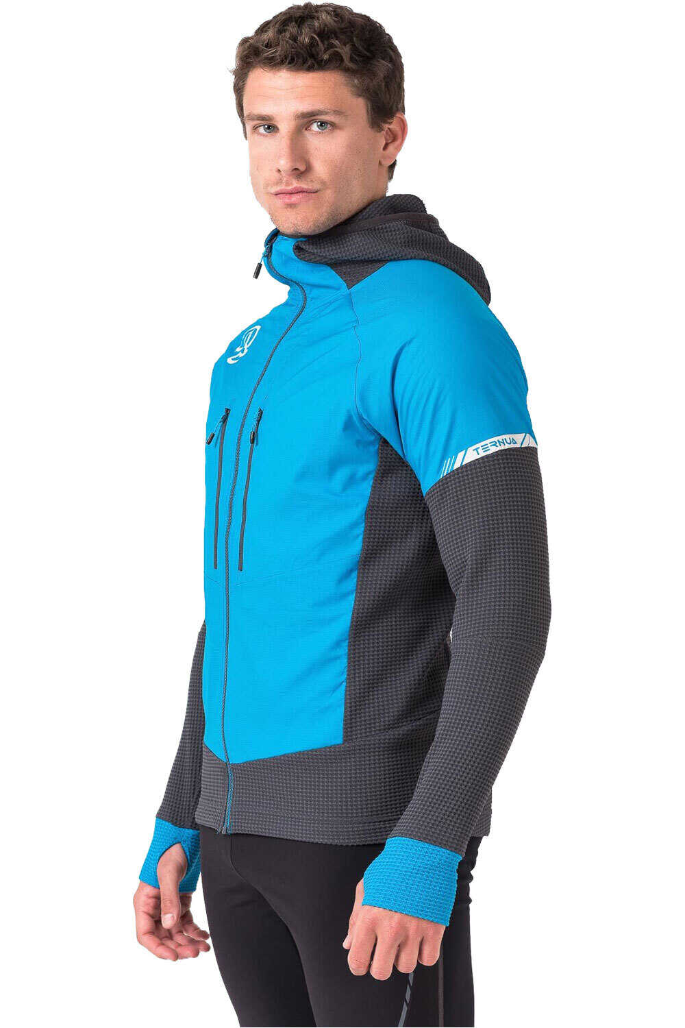 Ternua forro polar hombre AGILEHYBRIDJACKETM vista detalle