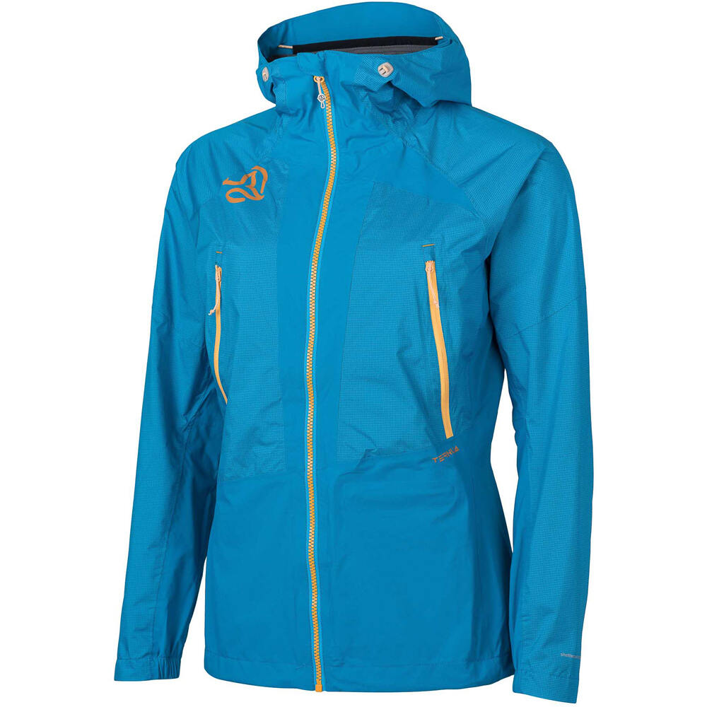 Ternua chaqueta impermeable mujer KARSAJKTW vista frontal