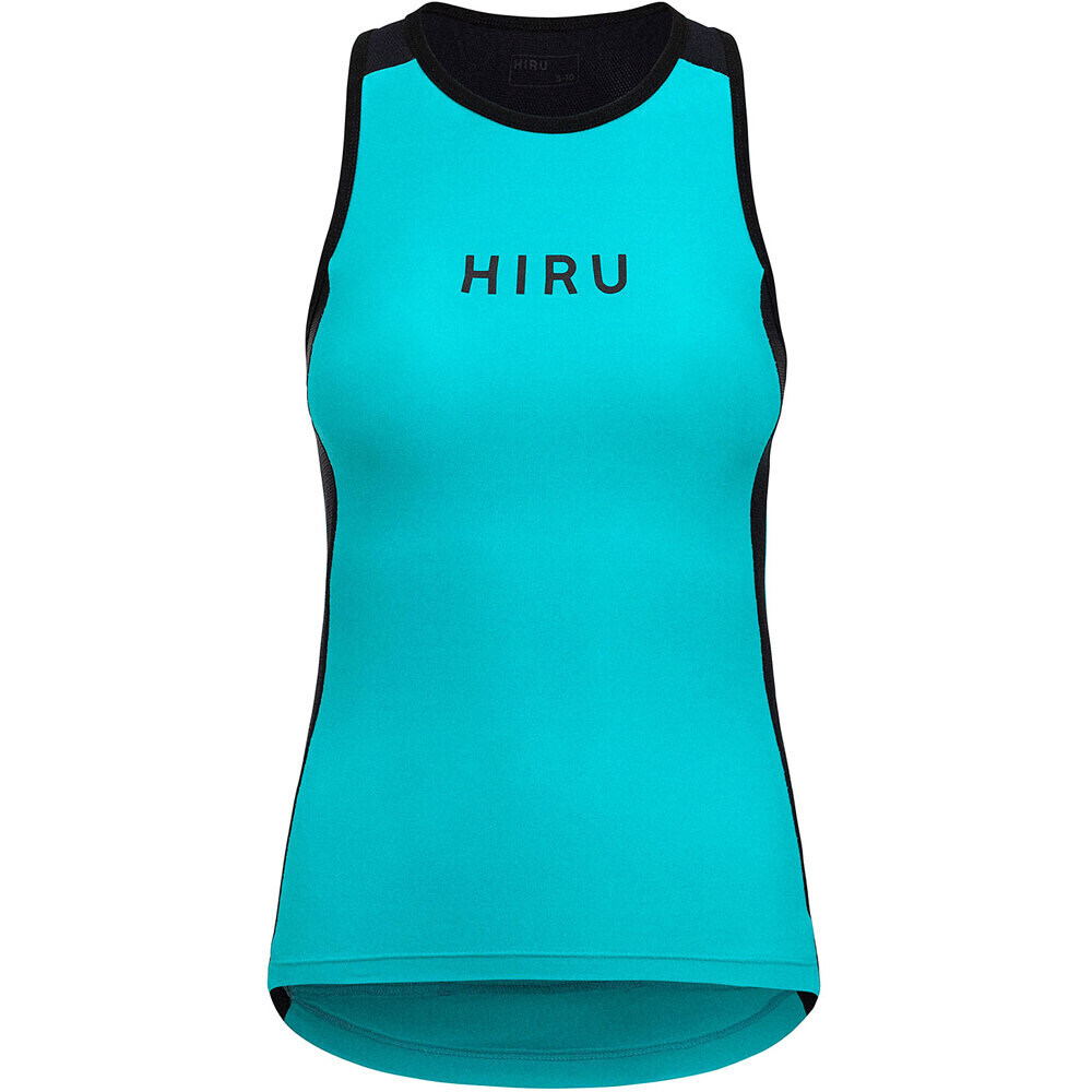 Top maillot manga corta mujer Azul (M)