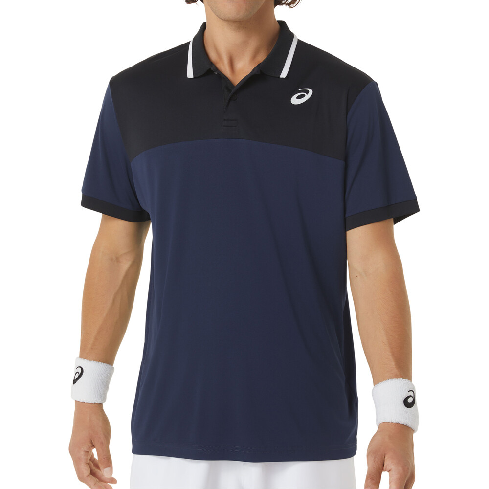 Asics camiseta tenis manga corta hombre MEN COURT POLO SHIRT 05