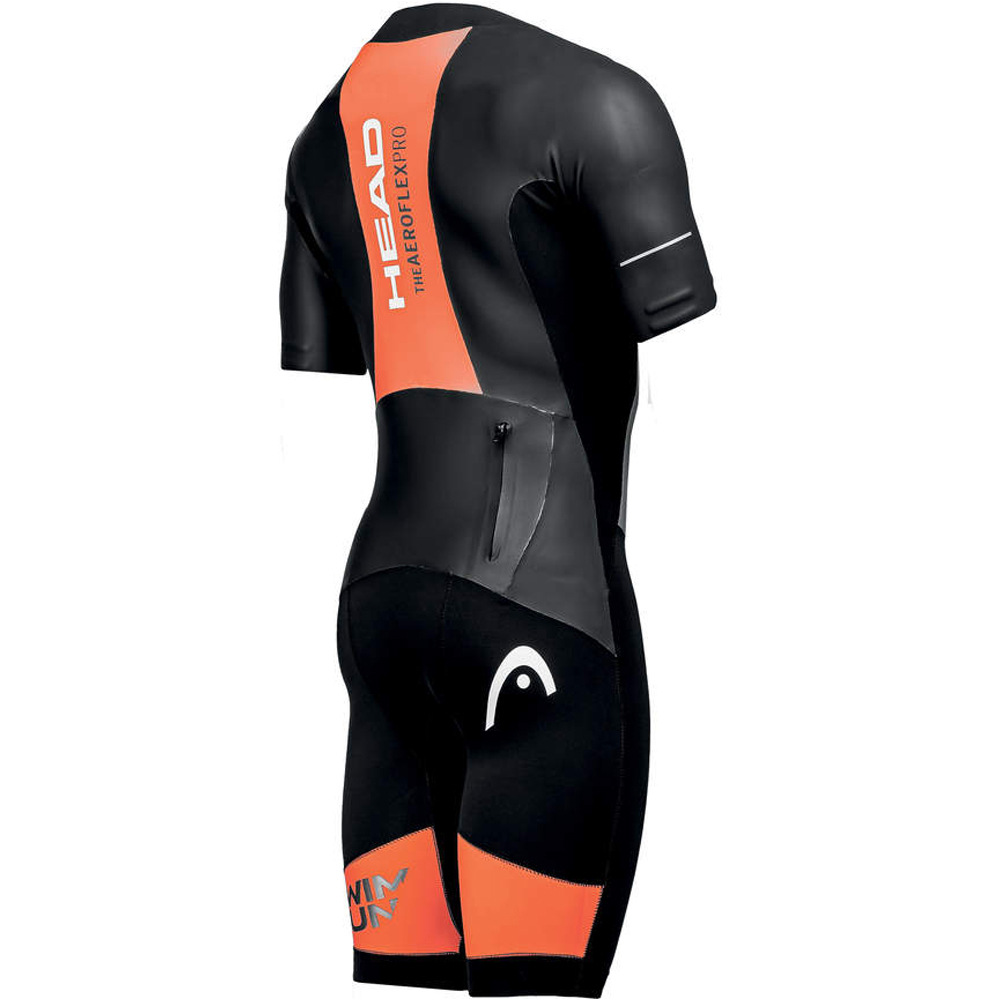 Headswim traje de neopreno corto SR the AERO FLEX PRO Lady vista trasera