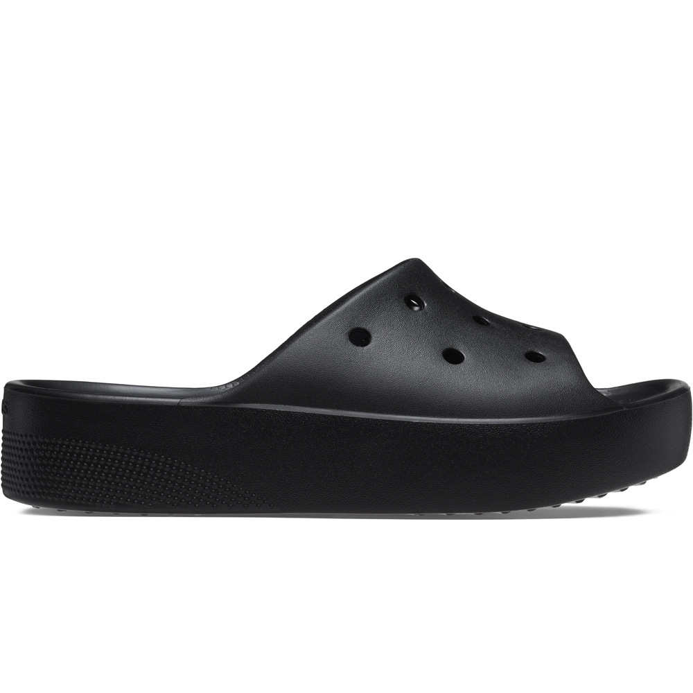 Crocs zueco mujer Classic Platform Slide lateral exterior