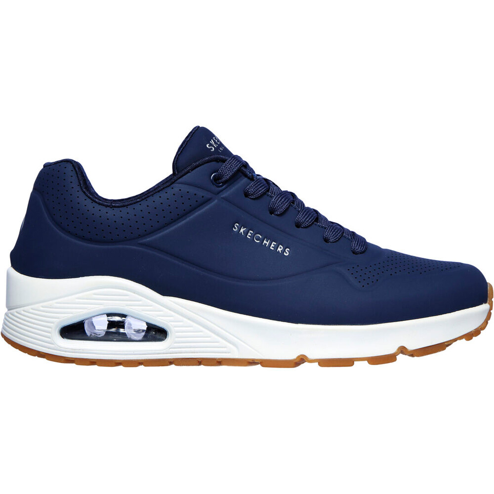 Uno - stand on air zapatilla moda hombre Marino (44)