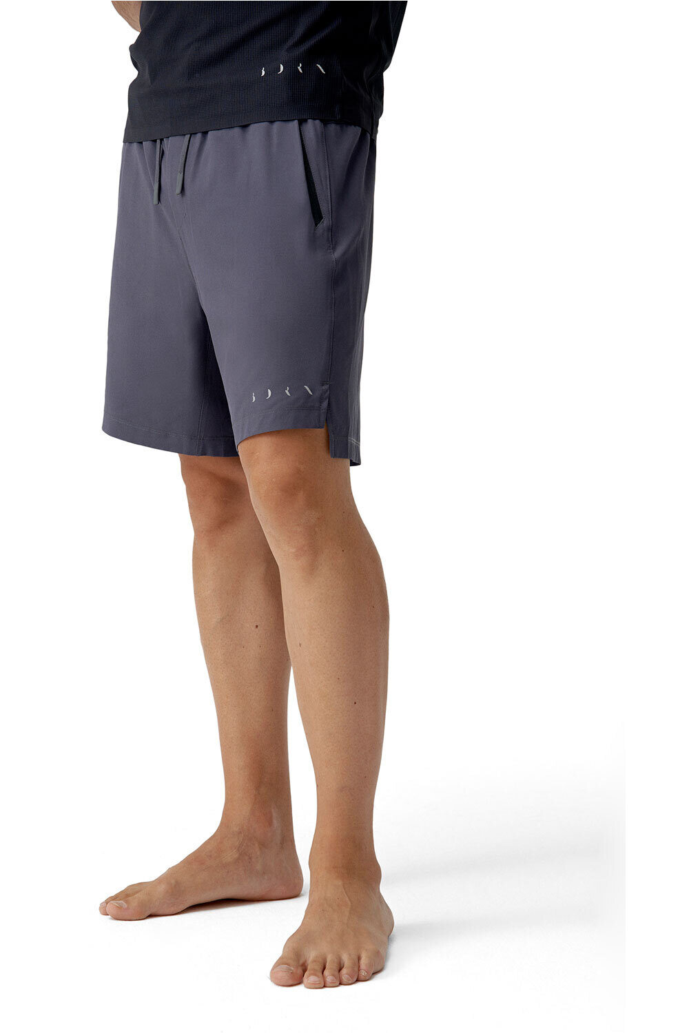 Born Living Yoga bermudas hombre Short Natron vista frontal