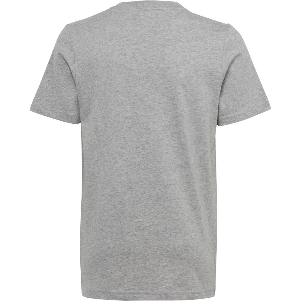 adidas camiseta manga corta niño Essentials Big Logo Cotton vista trasera