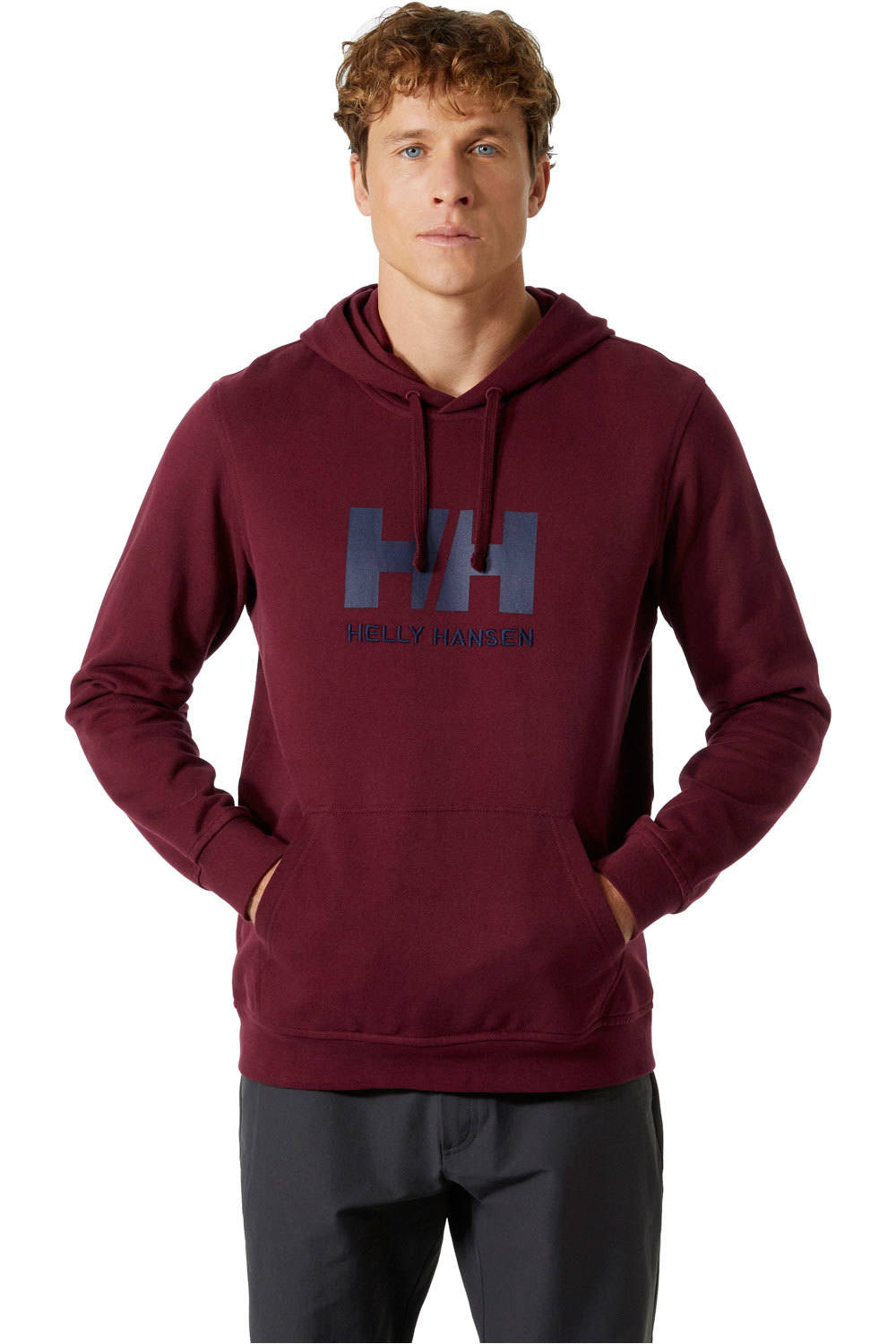 Helly Hansen sudadera hombre HH LOGO HOODIE vista frontal