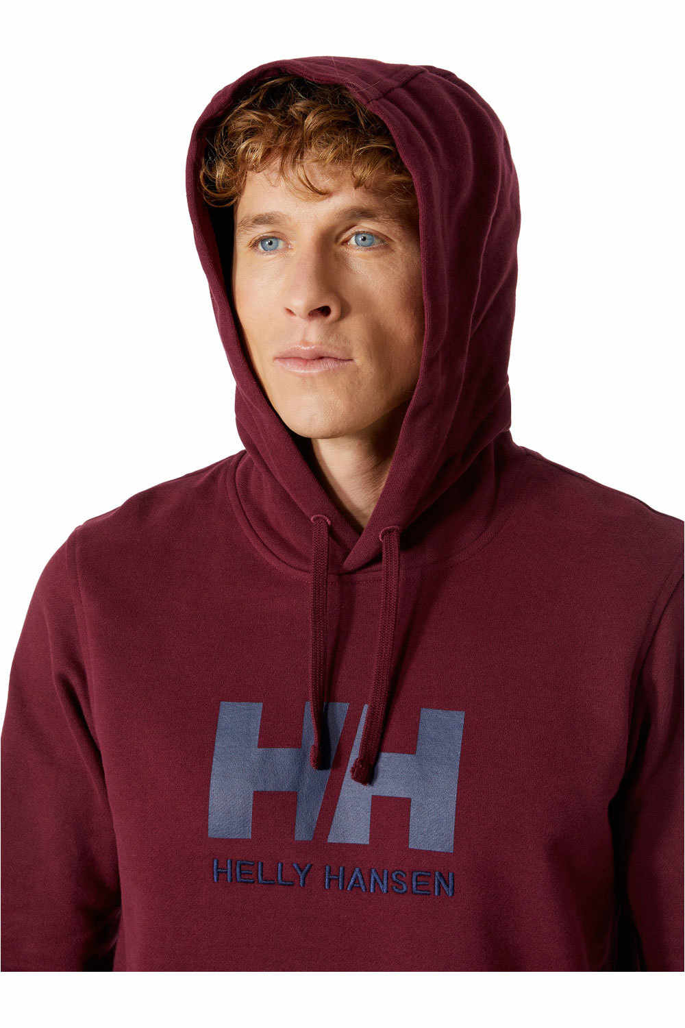 Helly Hansen sudadera hombre HH LOGO HOODIE vista detalle