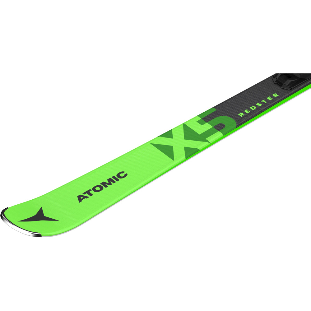 Atomic pack esquí y fijacion REDSTER X5 green + M 10 GW 03