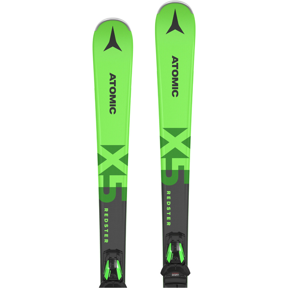 Atomic pack esquí y fijacion REDSTER X5 green + M 10 GW 04