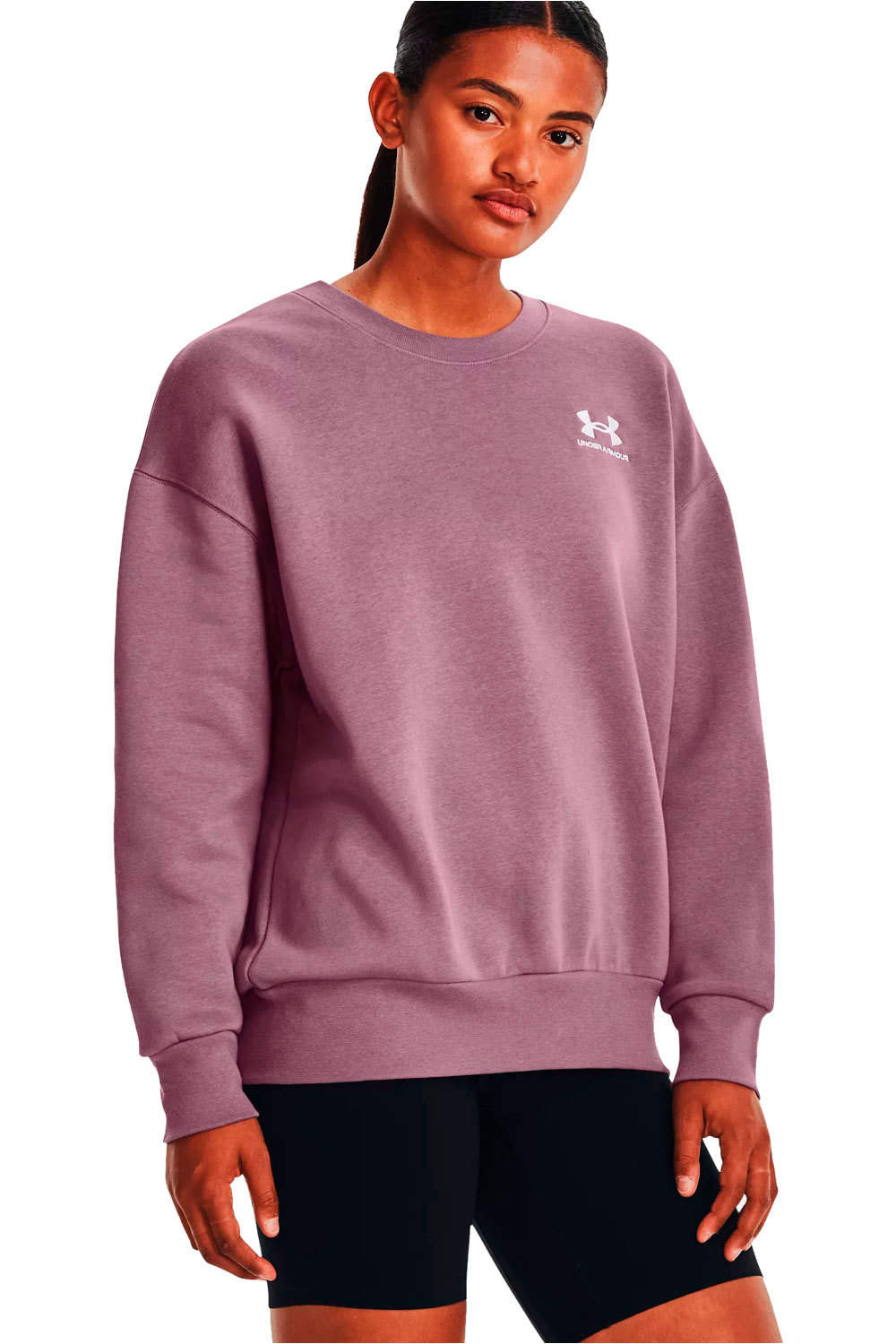 Under Armour ua essential fleece sudadera mujer