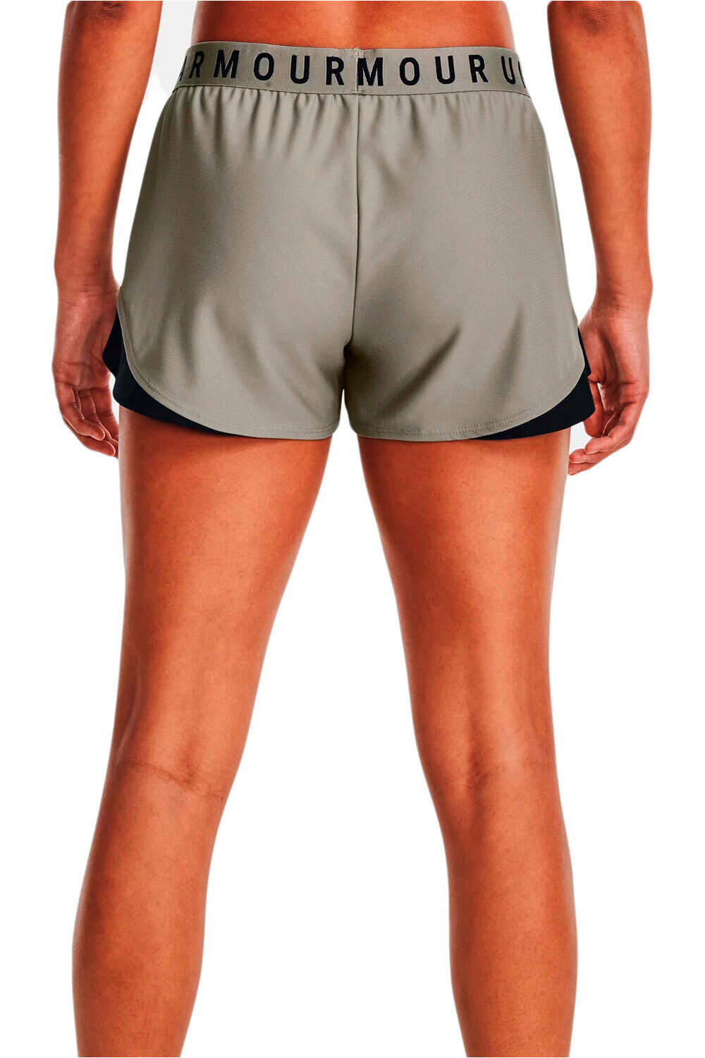 Under Armour pantalones y mallas cortas fitness mujer Play Up Shorts 3.0 vista trasera