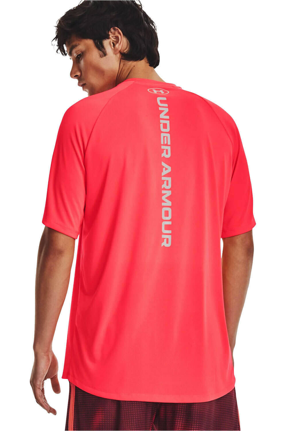 Under Armour camiseta fitness hombre UA Tech Reflective SS vista trasera