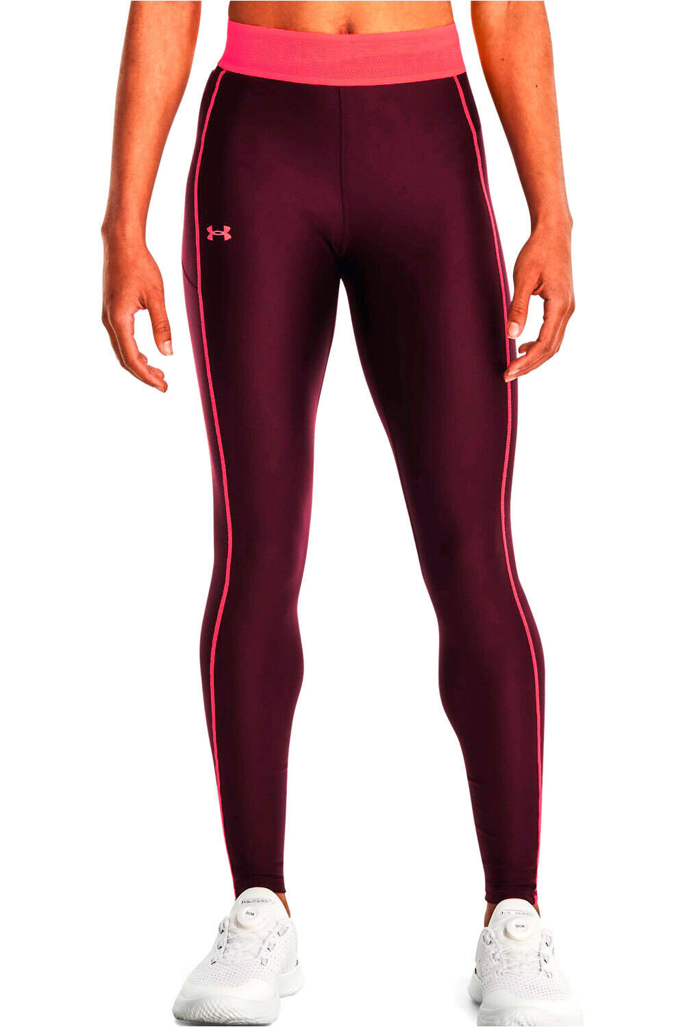 Under Armour pantalones y mallas largas fitness mujer Armour Branded WB Leg vista frontal