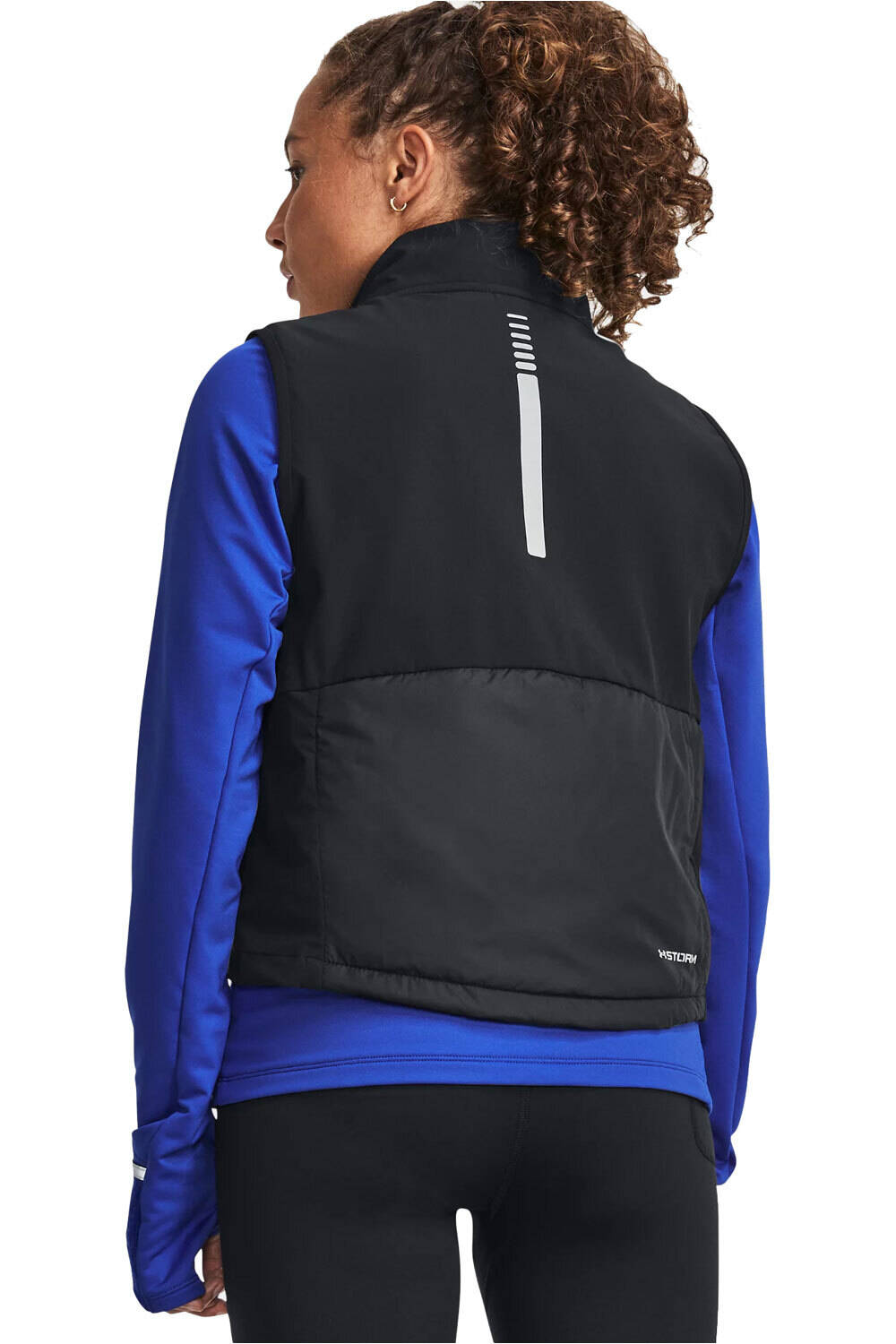 Under Armour CHAQUETA RUNNING MUJER UA STRM SESSION RUN VEST vista trasera