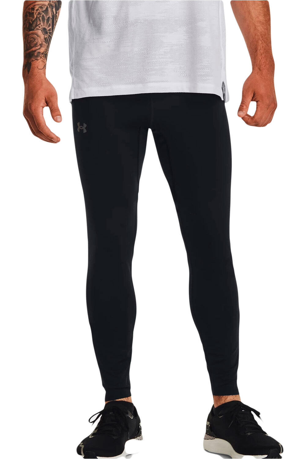 Qualifier elite malla larga running hombre Negro (M)