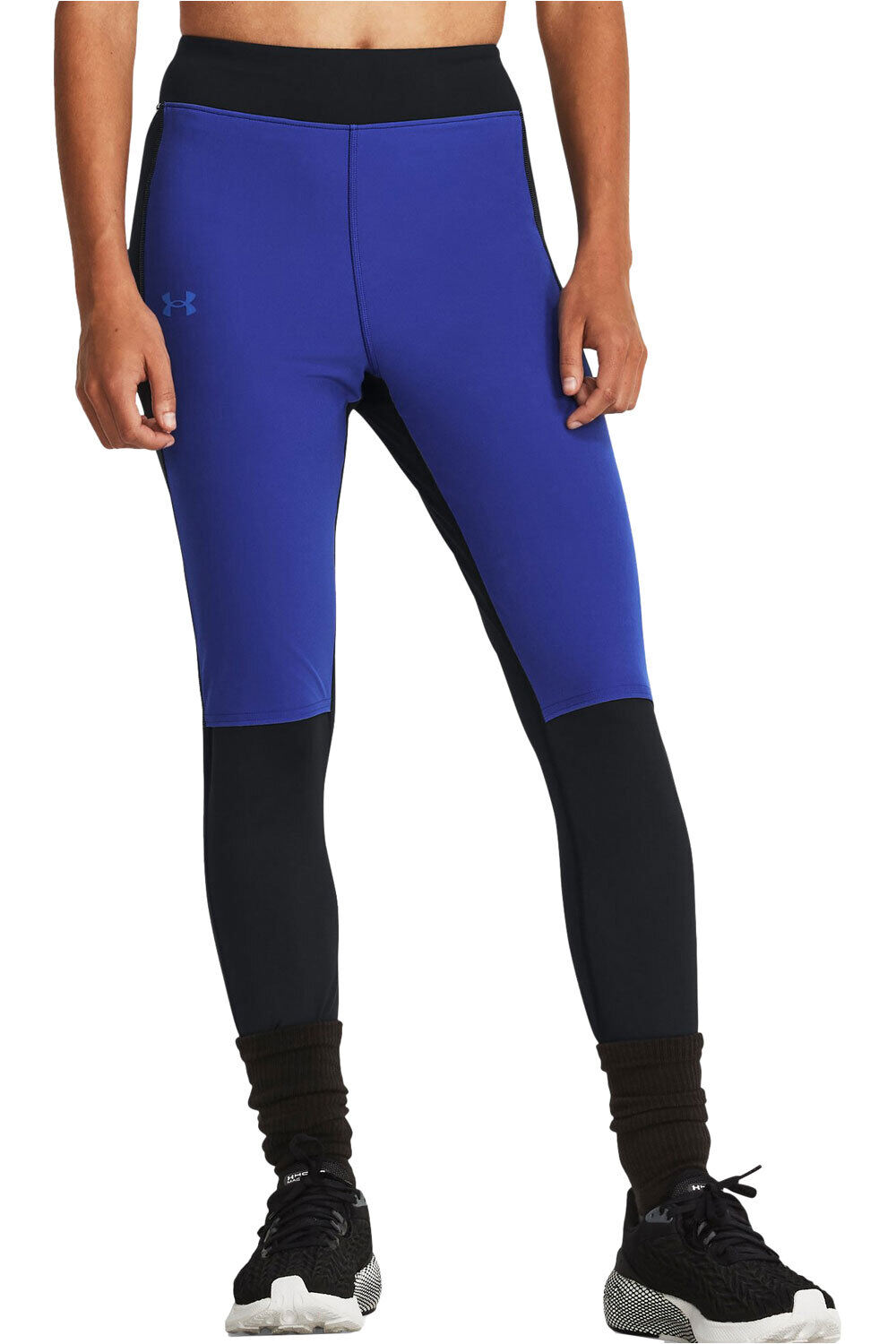 Under Armour malla larga running mujer UA Qualifier Cold Tight vista frontal