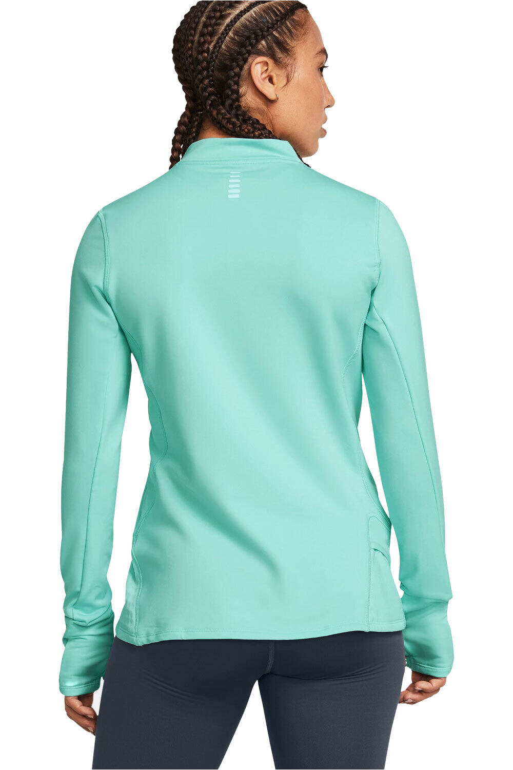 Under Armour camiseta técnica manga larga mujer UA Qualifier Cold LS vista trasera