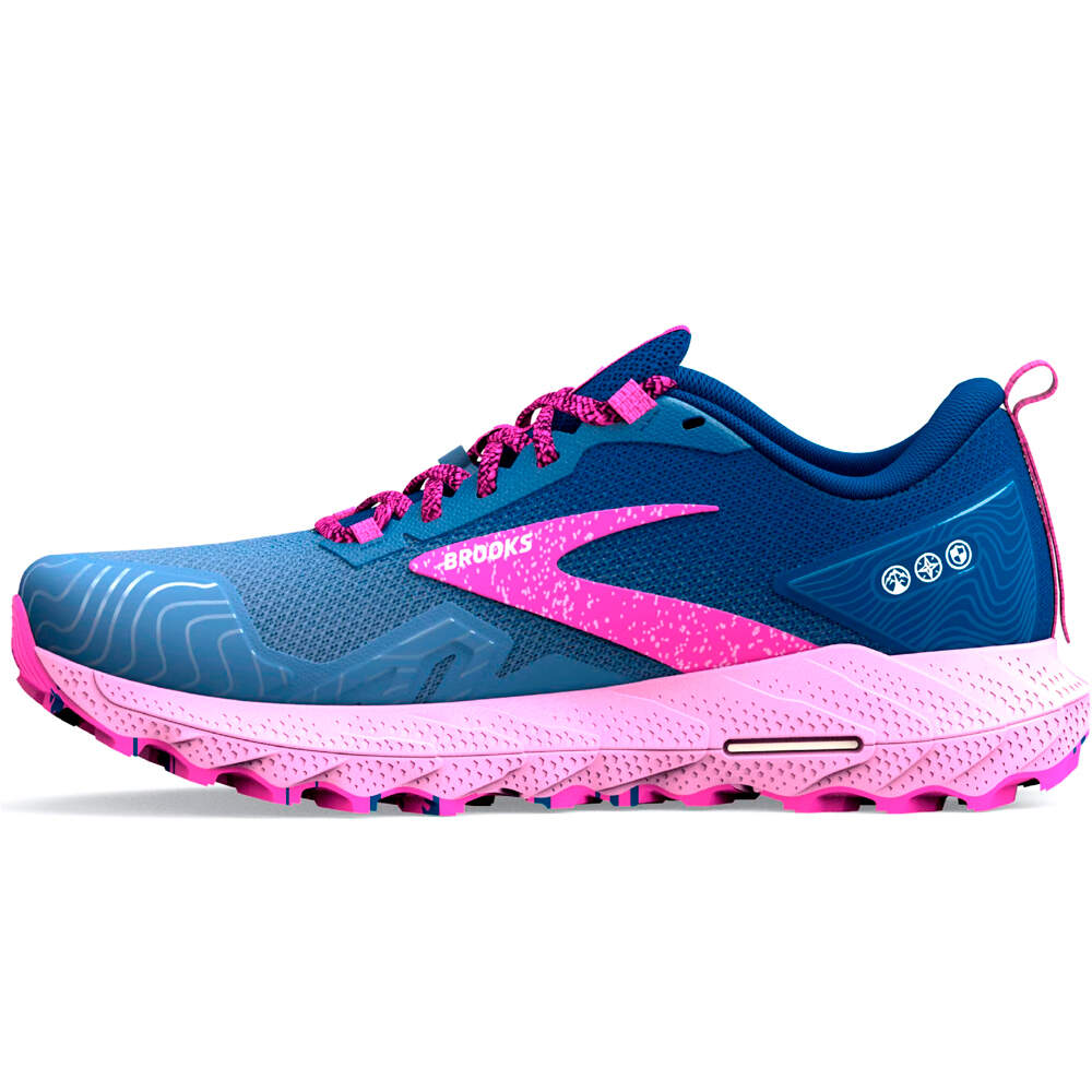 Brooks zapatillas trail mujer Cascadia 17 puntera