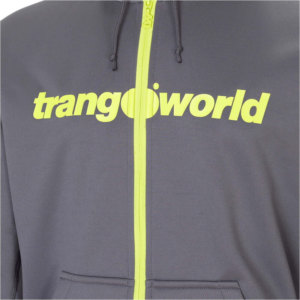 Trango Sudaderas Montaña Hombre CHAQUETA RIPON vista trasera