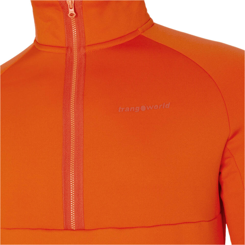 Trango forro polar hombre PULLOVER WROOT vista trasera