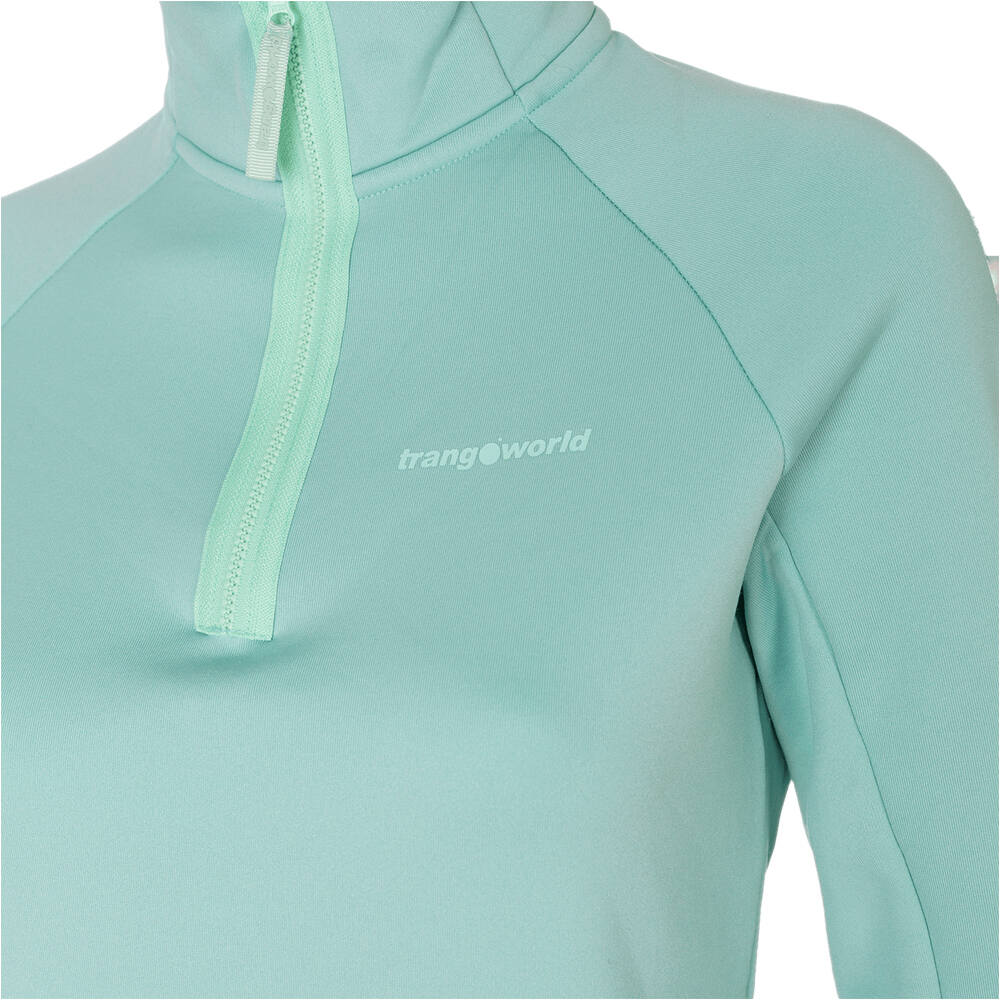 Trango forro polar mujer PULLOVER SELENE vista trasera