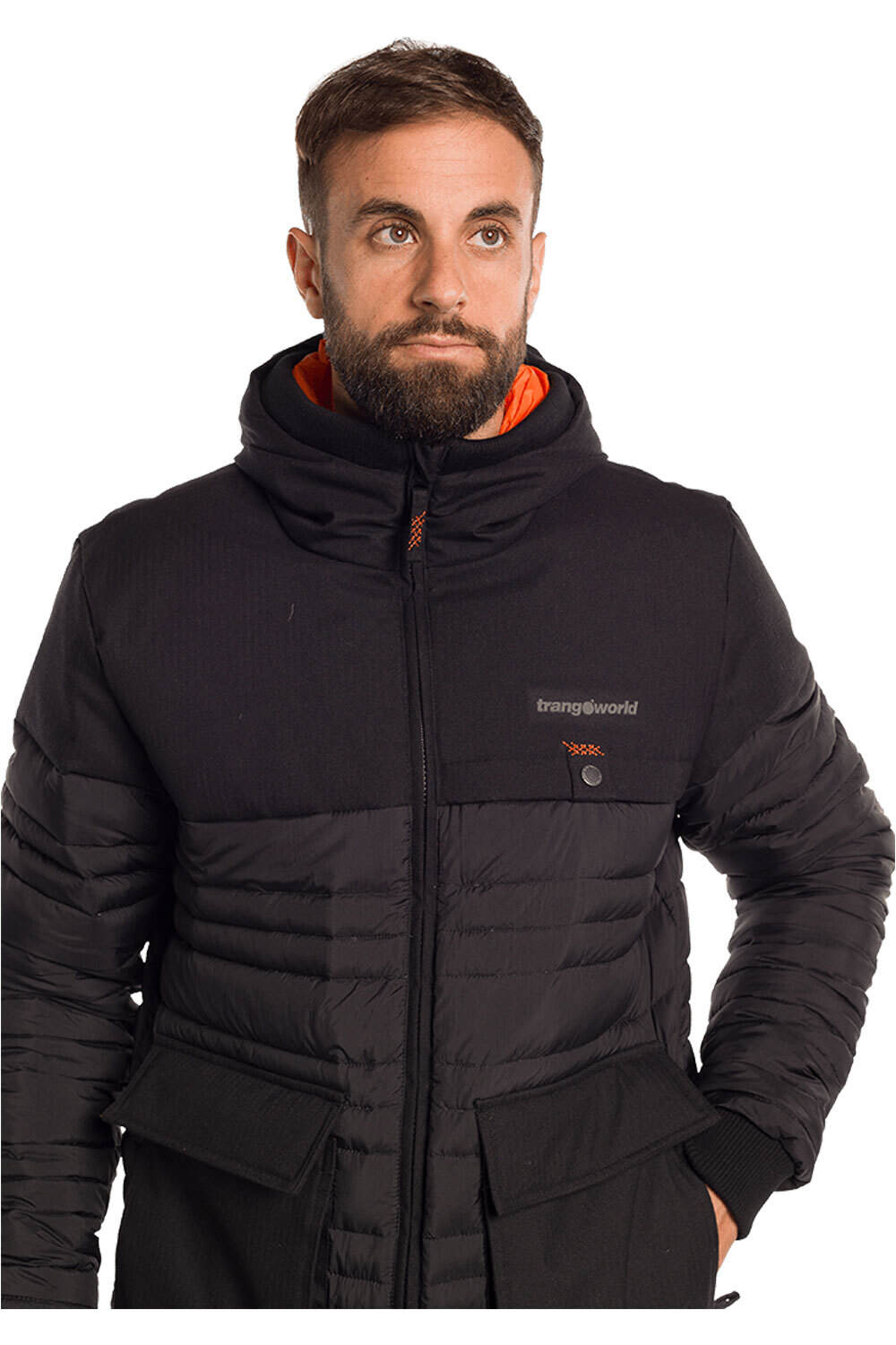 Trango chaqueta impermeable insulada hombre CHAQUETA DATCA vista detalle