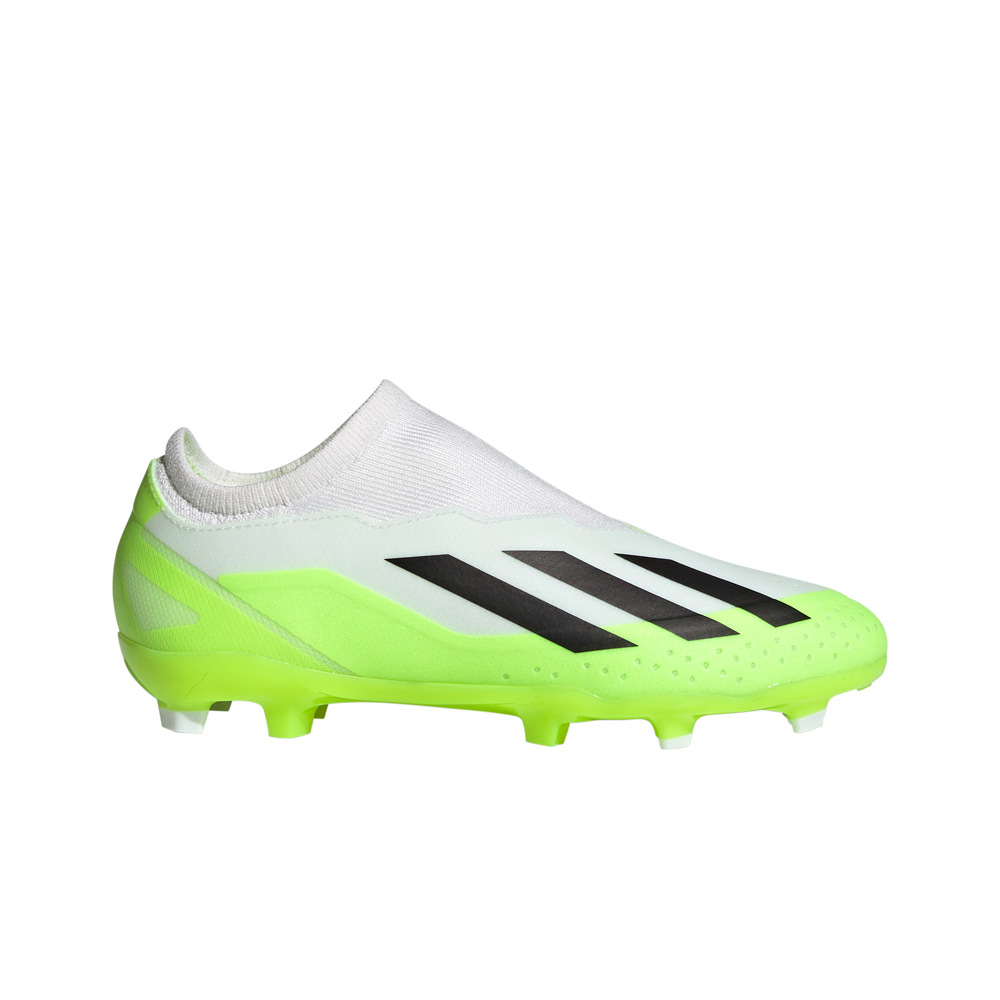 adidas botas de futbol niño cesped artificial X CRAZYFAST.3 LL FG J BLAM lateral exterior