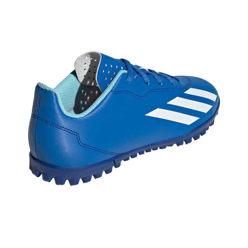 adidas botas de futbol niño multitaco y terreno duro X CRAZYFAST.4 TF J AZ vista trasera