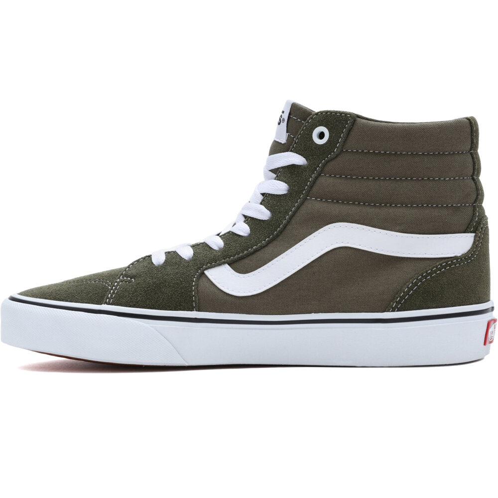 Vans zapatilla moda hombre MN Filmore HI SUEDE/CANVAS lateral interior