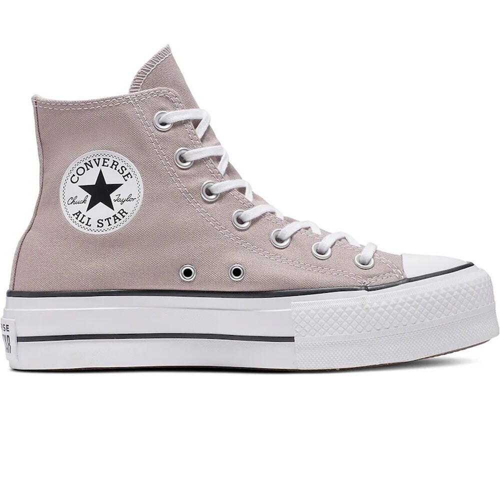 Converse zapatilla moda mujer CHUCK TAYLOR ALL STAR LIFT PLATFORM SEASONAL COLOR lateral exterior