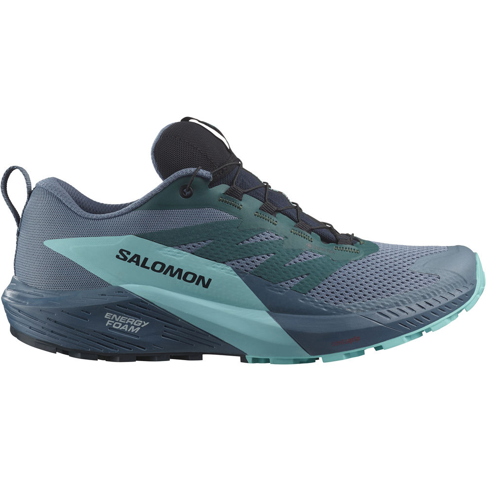 Salomon zapatillas trail hombre SENSE RIDE 5 GTX lateral exterior