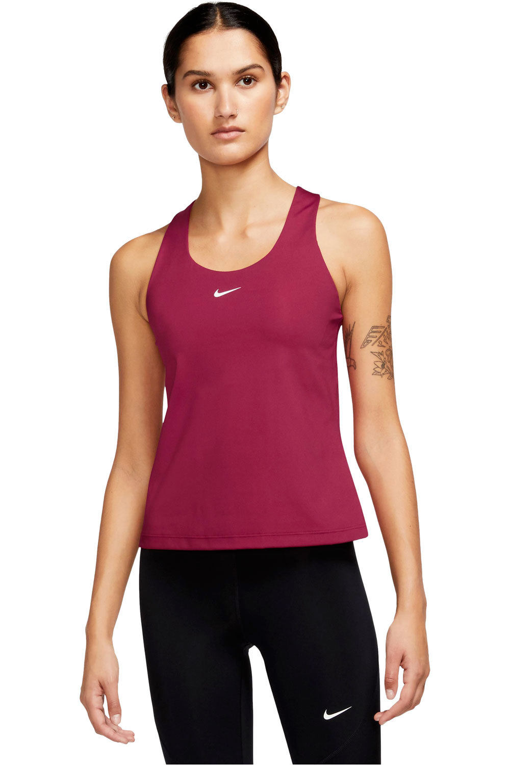 Nike camiseta tirantes fitness mujer W NK DF SWOOSH BRA TANK vista frontal