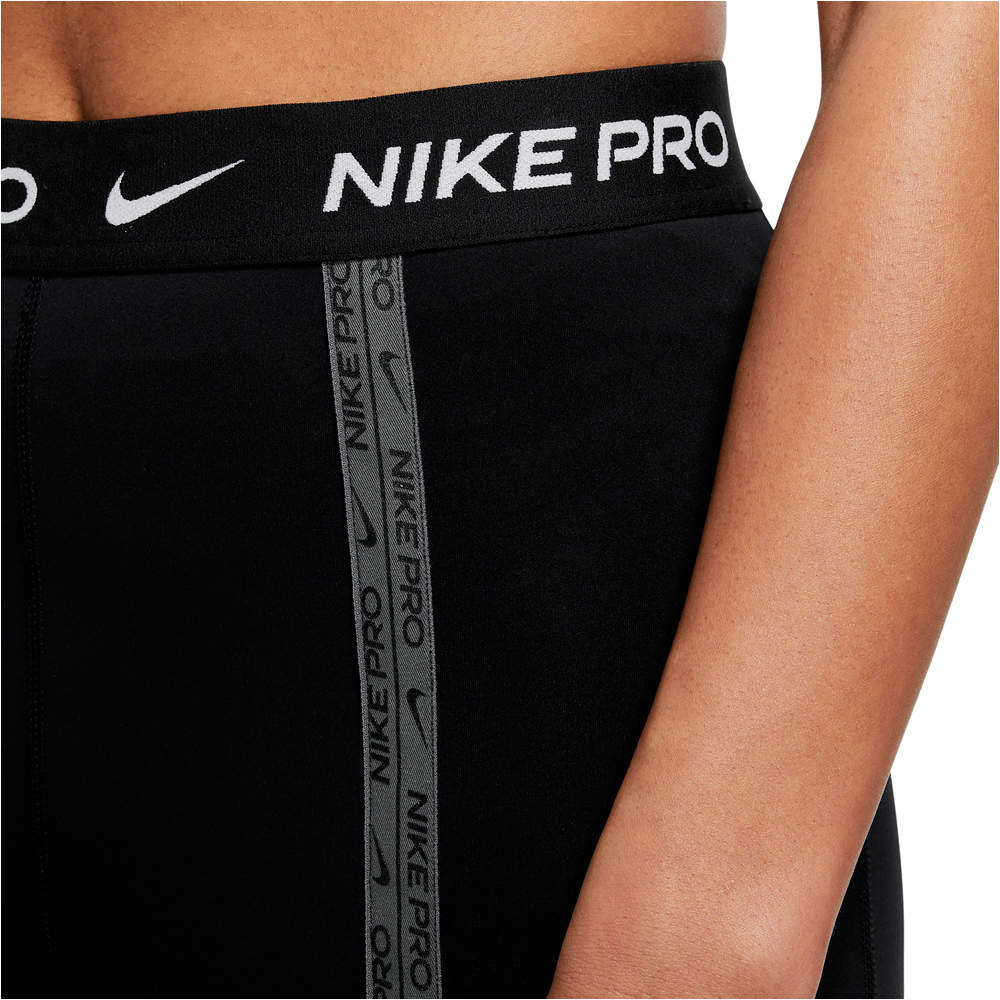 Nike pantalones y mallas cortas fitness mujer W NP DF HR 3IN SHORT FEMME vista detalle
