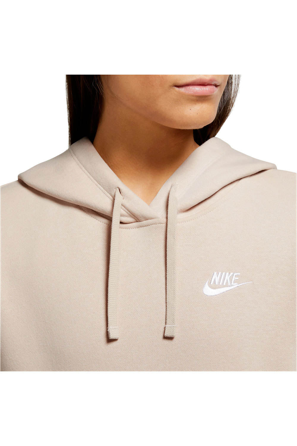 Nike sudadera mujer W NSW CLUB FLC STD PO HDY vista detalle