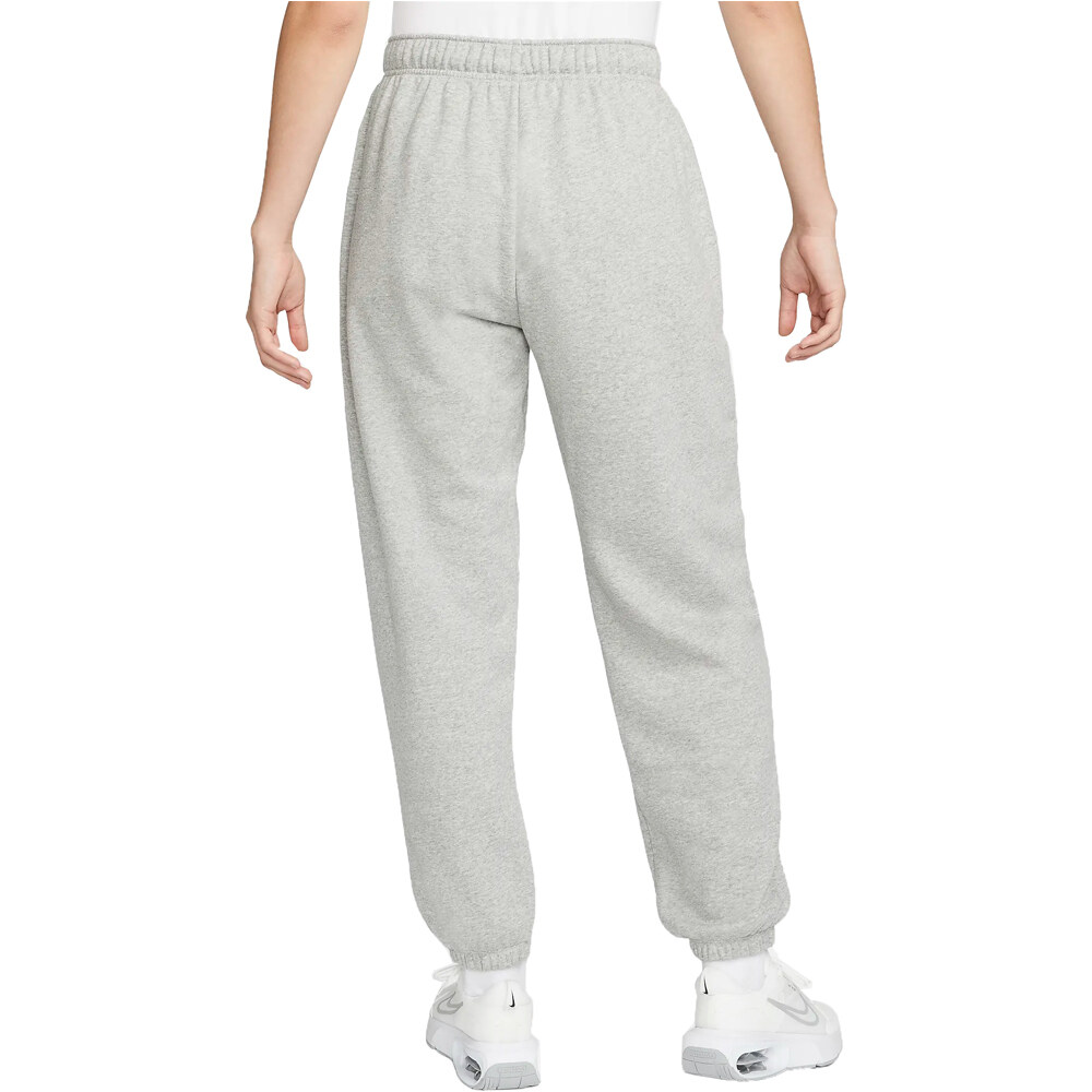 Nike pantalón mujer W NSW CLUB FLC MR OS PANT vista trasera