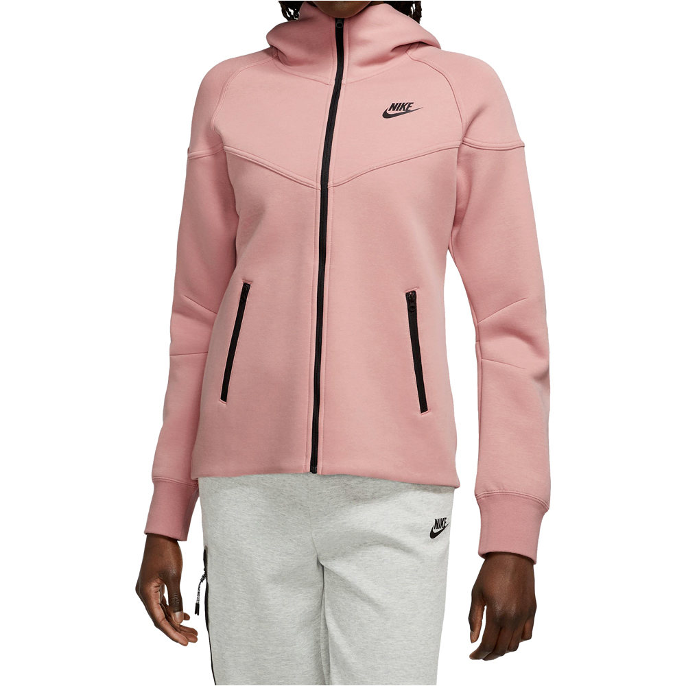 Nike sudadera mujer W NSW TCH FLC WR FZ HDY 03