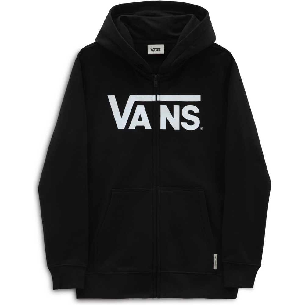 Vans sudadera niño CLASSIC VANS ZIP-B vista frontal