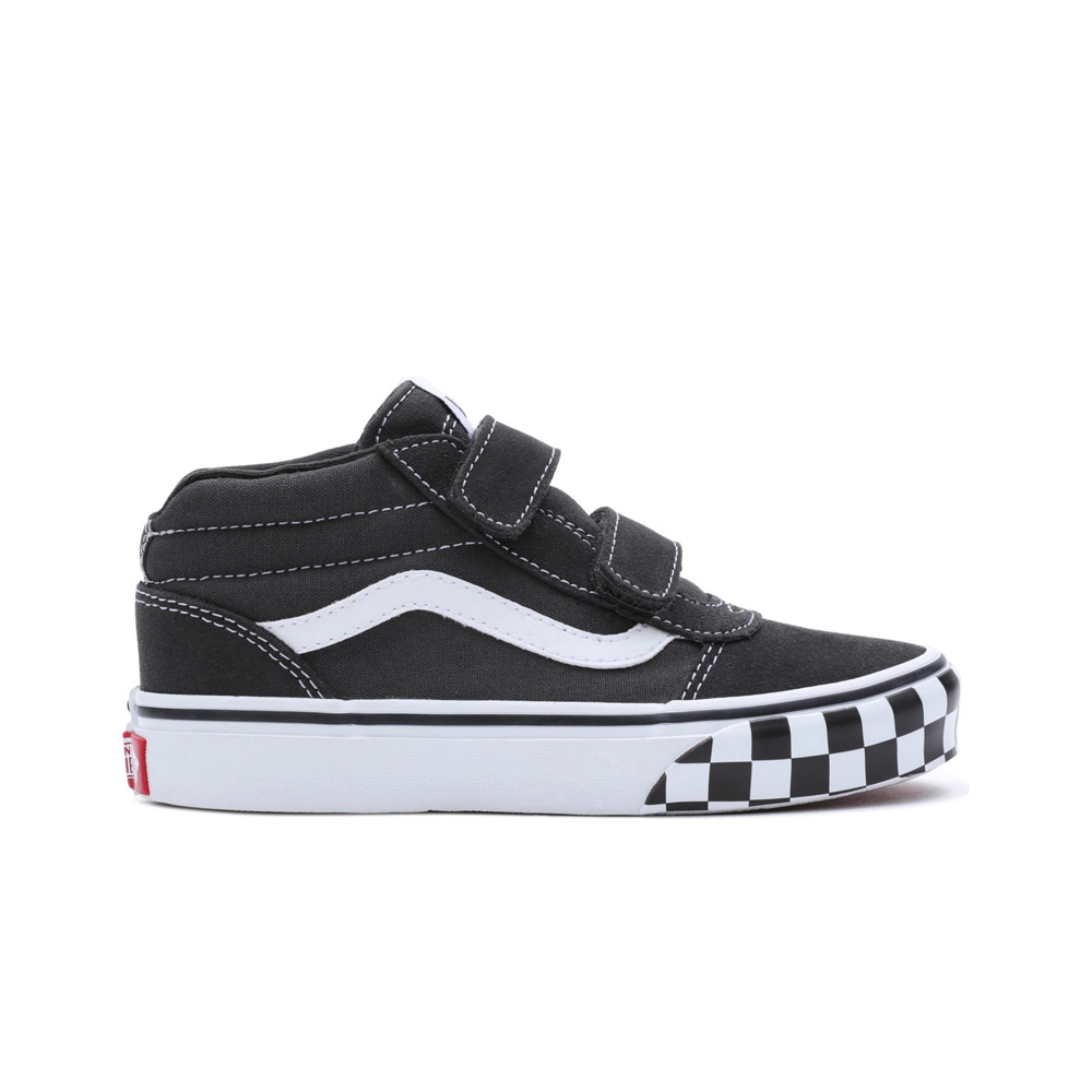 Vans zapatilla moda niño YT Ward Mid V lateral exterior