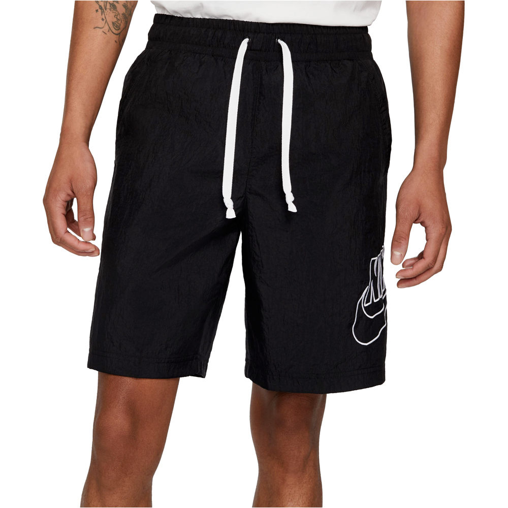 Nike bermudas hombre M NK CLUB ALUMNI HBR WVN SHORT vista frontal