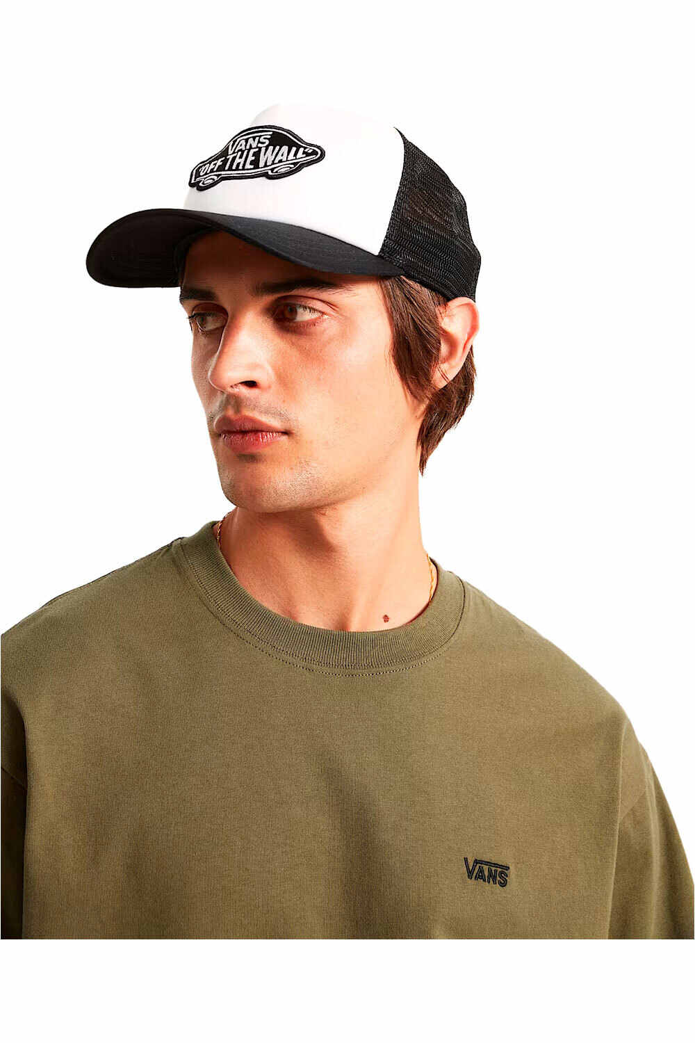 Vans classic patch curved bill trucker visera lona