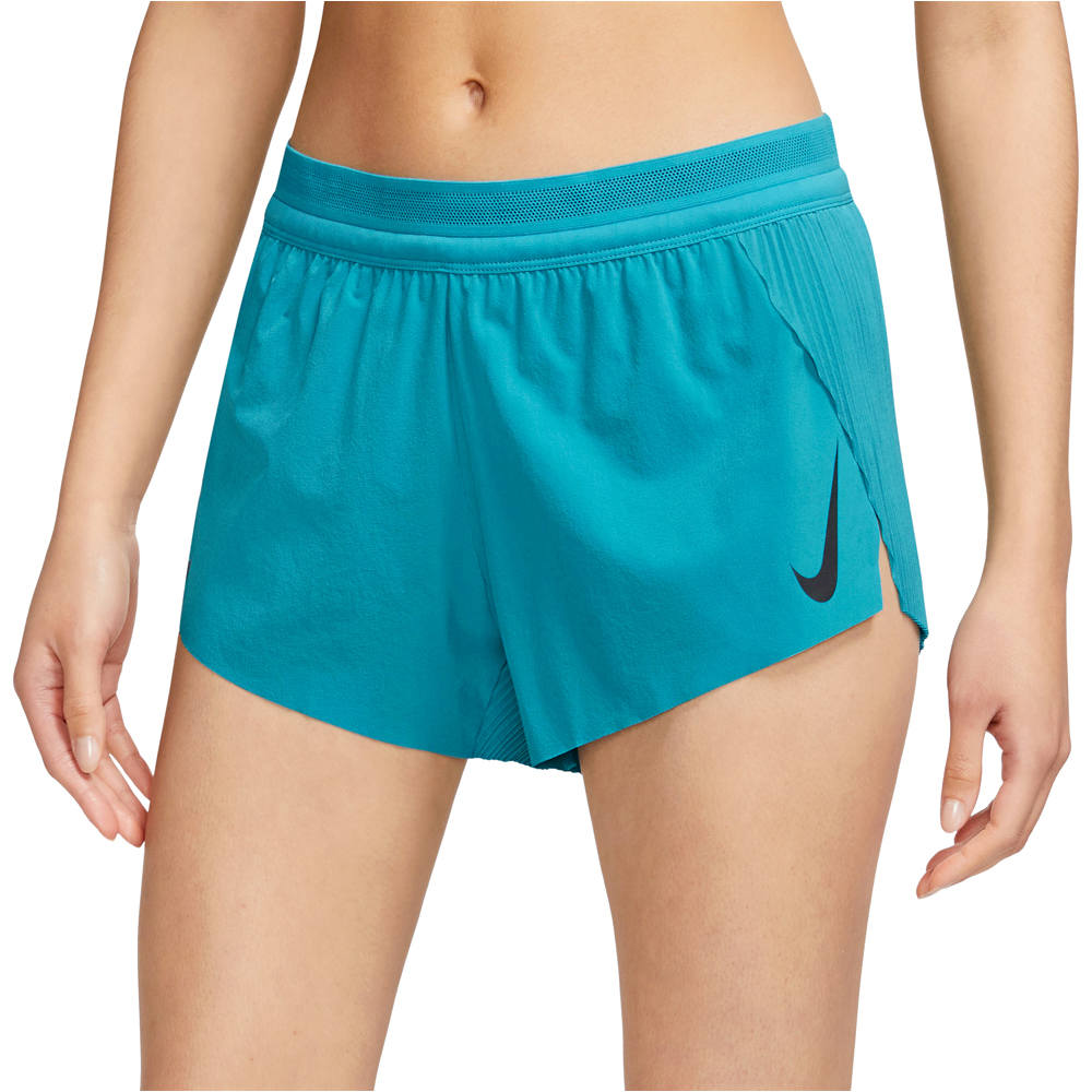 Nike pantalón running mujer W NK DFADV SHORT vista frontal