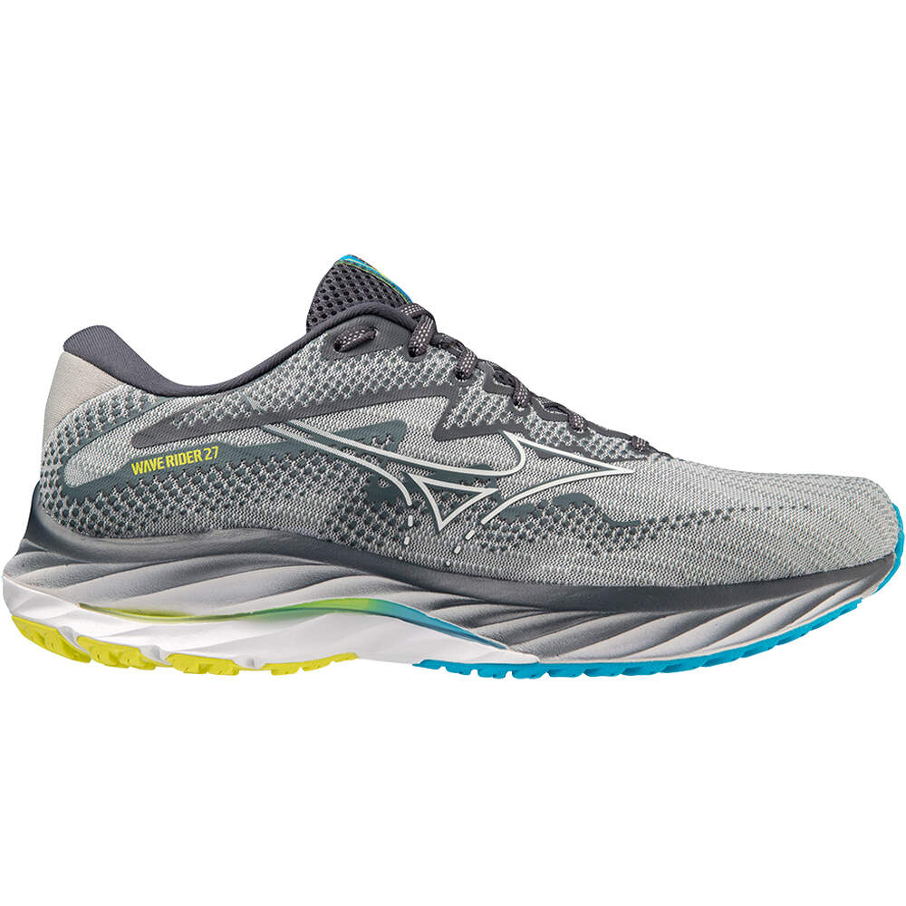 Mizuno zapatilla running hombre WAVE RIDER 27 lateral exterior