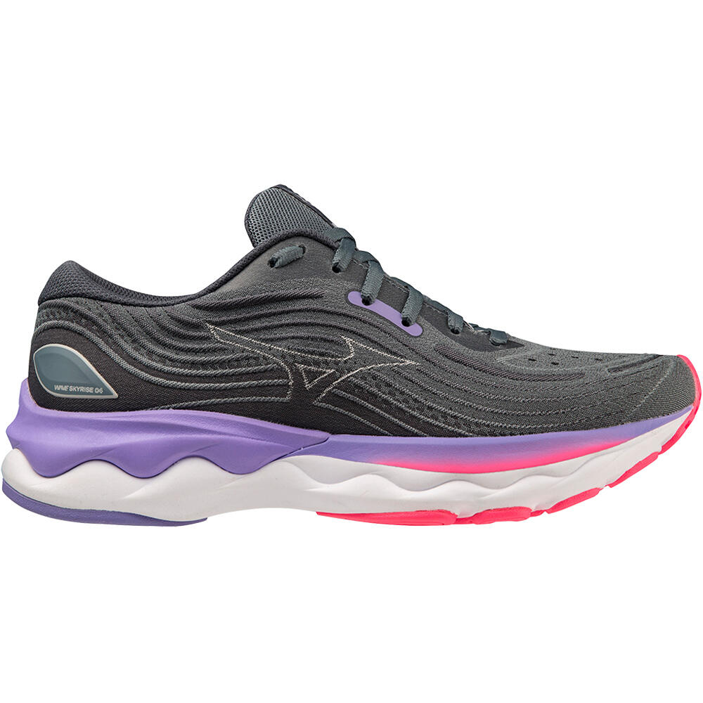 Wave skyrise 4 zapatilla running mujer Morado (41)