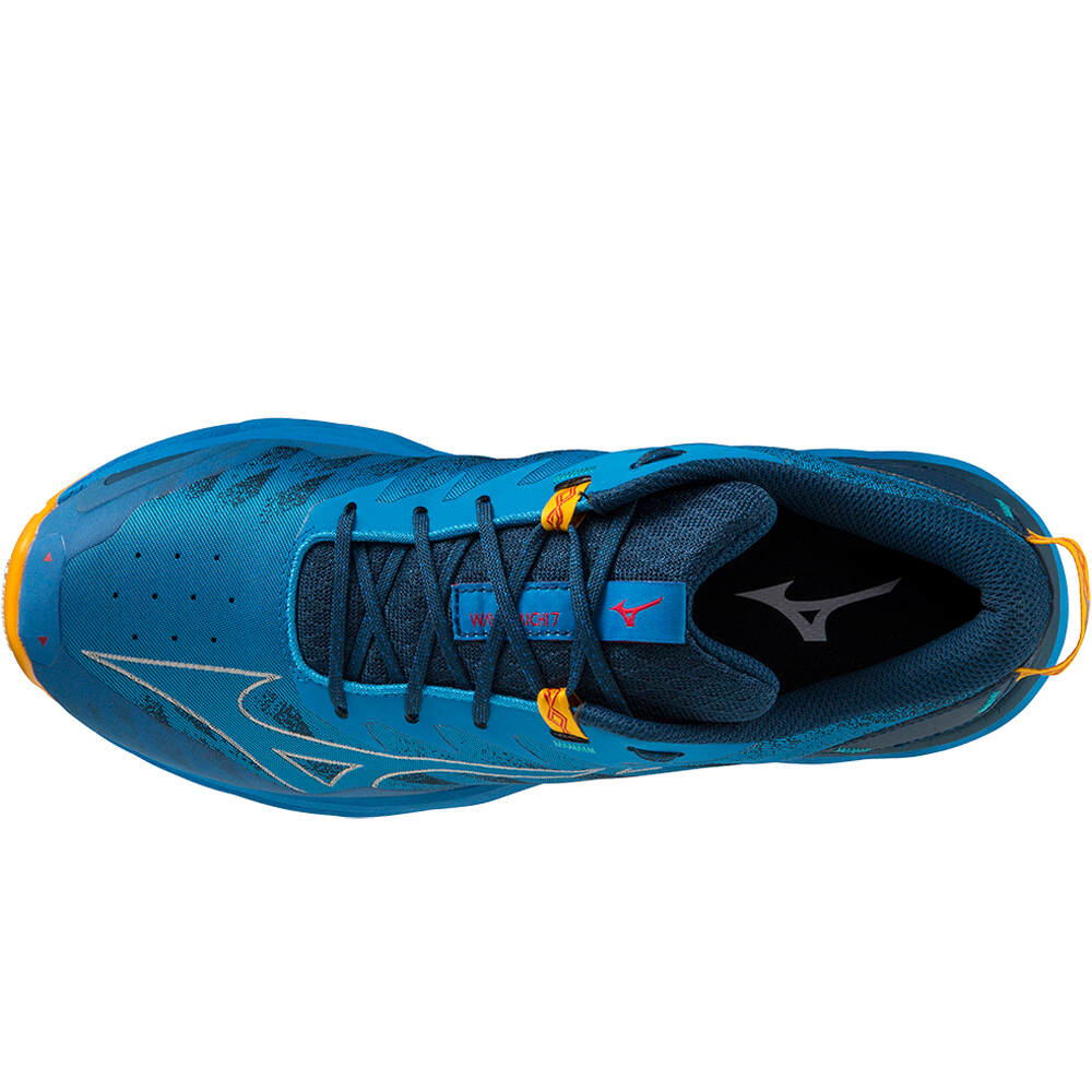 Mizuno zapatillas trail hombre WAVE DAICHI 7 vista superior