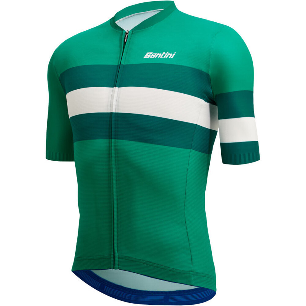 Santini maillot manga corta hombre ECO SLEEK BENGAL - JERSEY vista detalle