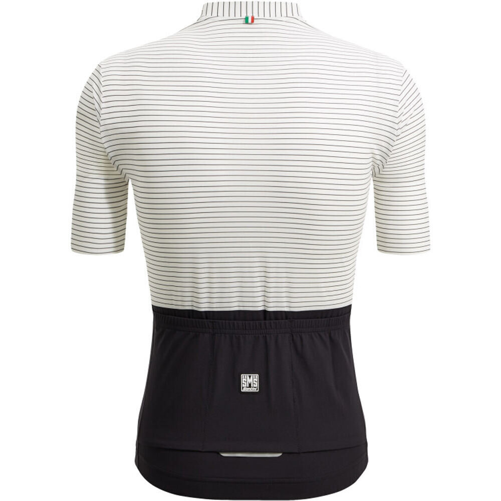 Santini maillot manga corta hombre COLORE RIGA - JERSEY vista trasera