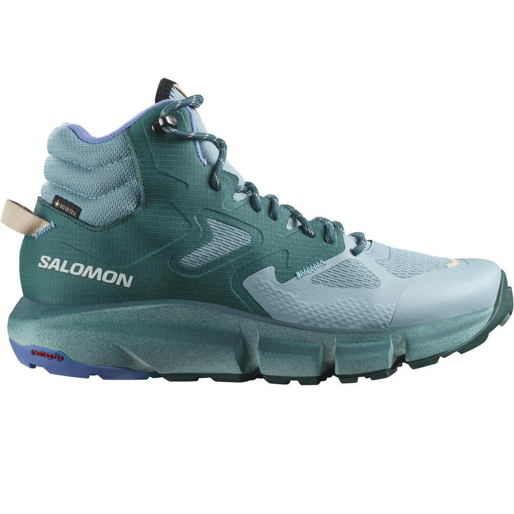 Salomon bota trekking mujer PREDICT HIKE MID GTX W lateral exterior